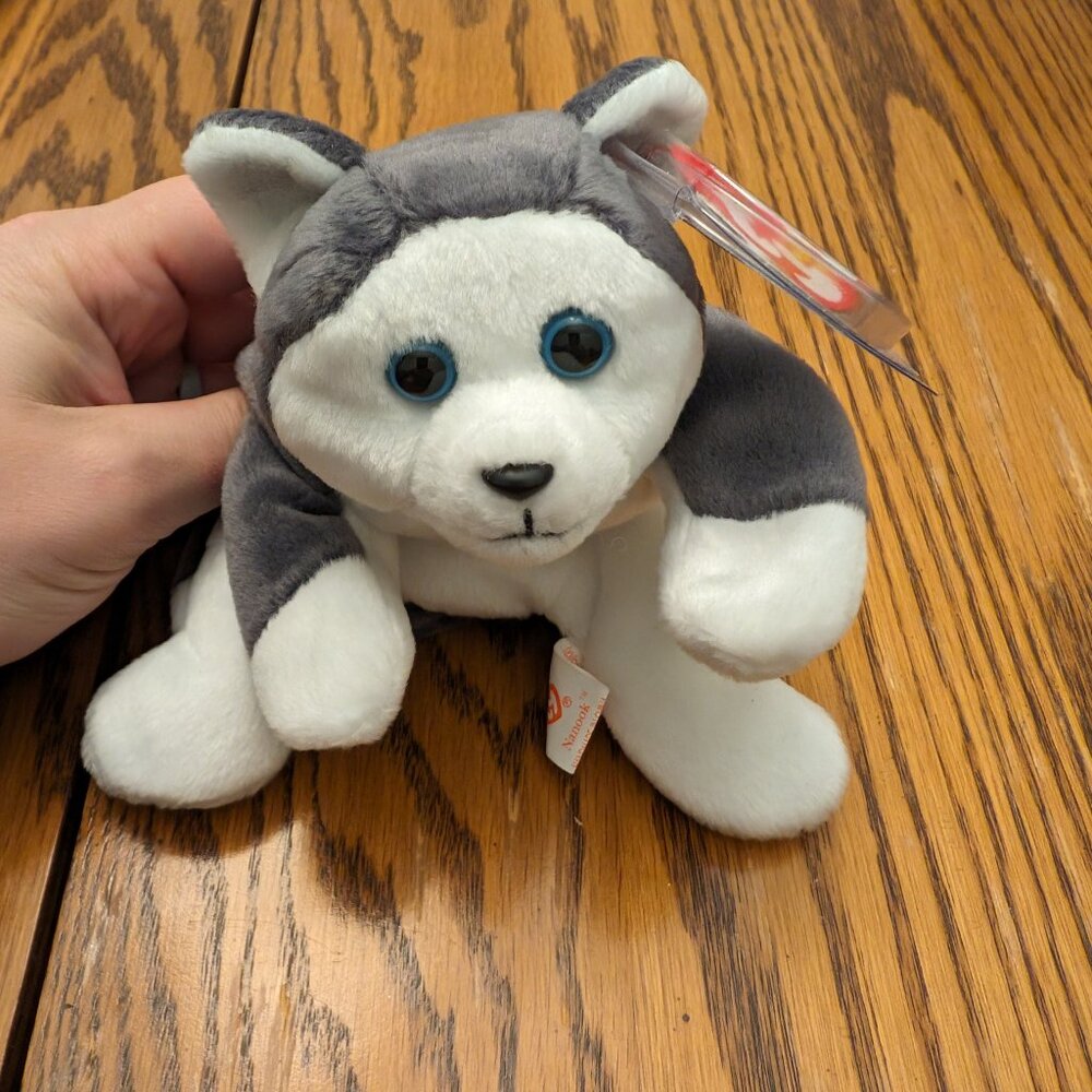 Ty Beanie Baby - Nanook the Husky